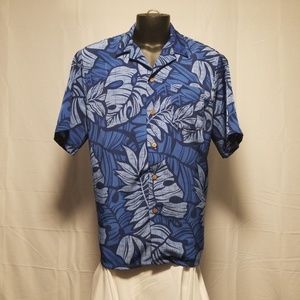 Edward's mens hawaiian short sleeve Shirt Large